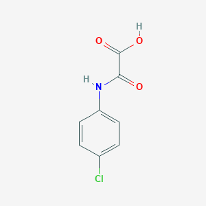 molecular formula C8H6ClNO3 B090747 [(4-Chlorophenyl)amino](oxo)acetic acid CAS No. 17738-71-5