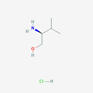 molecular formula C5H14ClNO B090748 (S)-2-氨基-3-甲基丁醇盐酸盐 CAS No. 17016-89-6