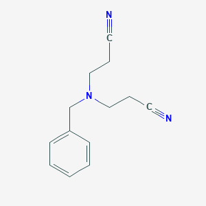 3-[Benzyl(2-cyanoethyl)amino]propanenitrile