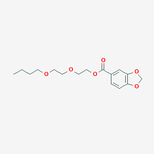 molecular formula C16H22O6 B090765 Bucarpolate CAS No. 136-63-0