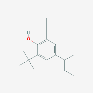 molecular formula C18H30O B090776 4-sec-Butyl-2,6-di-tert-butylphenol CAS No. 17540-75-9