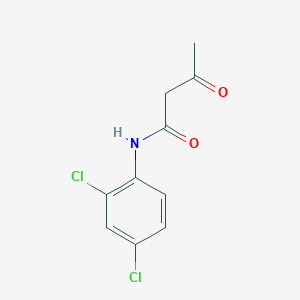 molecular formula C10H9Cl2NO2 B090779 N-(2,4-二氯苯基)-3-氧代丁酰胺 CAS No. 17223-66-4