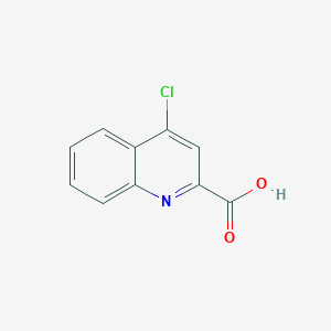 molecular formula C10H6ClNO2 B090781 4-Chloroquinoline-2-carboxylic acid CAS No. 15733-82-1