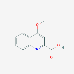 molecular formula C11H9NO3 B090785 4-Methoxyquinoline-2-carboxylic acid CAS No. 15733-83-2