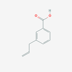 molecular formula C10H10O2 B090790 3-(2-Propenyl)benzoic acid CAS No. 1077-07-2