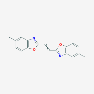 molecular formula C18H14N2O2 B090793 Fluorescent Brightener 135 CAS No. 1041-00-5