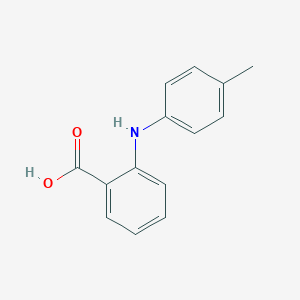 molecular formula C14H13NO2 B090794 2-[(4-甲基苯基)氨基]苯甲酸 CAS No. 16524-23-5