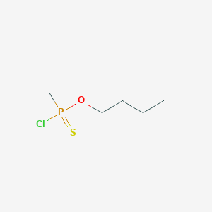 molecular formula C5H12ClOPS B090795 Methylphosphonochloridothioic acid O-butyl ester CAS No. 18005-38-4