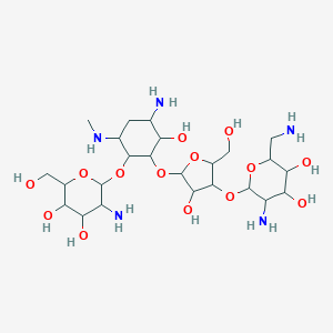 molecular formula C24H47N5O14 B009080 3-N-Methylparomomycin I CAS No. 106288-50-0