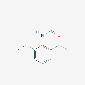 molecular formula C12H17NO B090801 N-(2,6-Diethylphenyl)acetamide CAS No. 16665-89-7