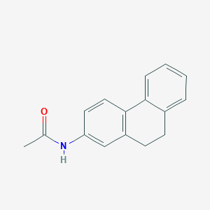 molecular formula C16H15NO B090816 Acetamide, N-(9,10-dihydro-2-phenanthryl)- CAS No. 18264-88-5