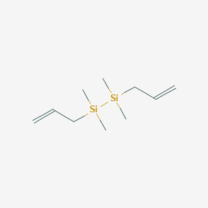 molecular formula C10H22Si2 B090841 1,2-Di(prop-2-enyl)-tetramethyldisilane CAS No. 18645-49-3