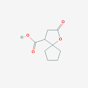 2-Oxo-1-oxa-spiro[4.4]nonane-4-carboxylic acid