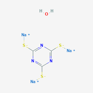 molecular formula C3H3N3Na3S3+3 B090850 Sodium trithiocyanurate CAS No. 17766-26-6