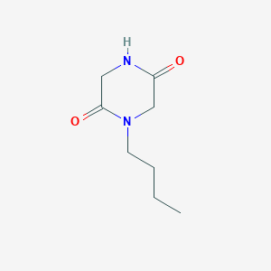 B090856 1-Butylpiperazine-2,5-dione CAS No. 16350-85-9