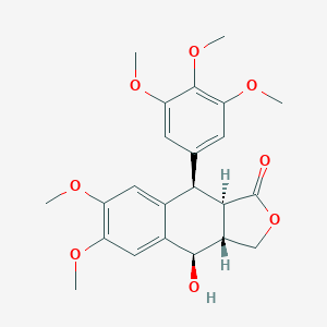 molecular formula C23H26O8 B090858 Sikkimotoxin CAS No. 18651-67-7