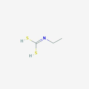 molecular formula C3H7NS2 B090859 ethylcarbamodithioic acid CAS No. 18879-98-6