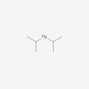 molecular formula C6H14Hg B090860 Mercury, diisopropyl- CAS No. 1071-39-2