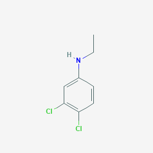 molecular formula C8H9Cl2N B090861 (3,4-Dichloro-phenyl)-ethyl-amine CAS No. 17847-40-4