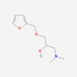 molecular formula C10H17NO3 B090862 1-(Dimethylamino)-3-(2-furylmethoxy)propan-2-ol CAS No. 17946-08-6