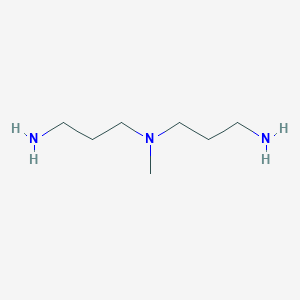 molecular formula C7H19N3 B090873 N,N-Bis(3-aminopropyl)methylamine CAS No. 105-83-9