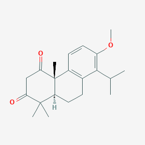 (4aS,10aS)-7-methoxy-1,1,4a-trimethyl-8-propan-2-yl-10,10a-dihydro-9H-phenanthrene-2,4-dione