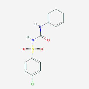 molecular formula C13H15ClN2O3S B090892 Chlorcyclamide CAS No. 19523-45-6