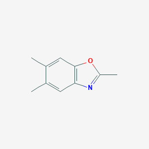 molecular formula C10H11NO B090905 2,5,6-Trimethylbenzoxazole CAS No. 19219-98-8