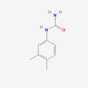 molecular formula C9H12N2O B090908 N-(3,4-dimethylphenyl)urea CAS No. 114-79-4
