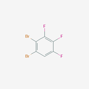 molecular formula C6HBr2F3 B090926 1,2-Dibromo-3,4,5-trifluorobenzene CAS No. 17299-94-4