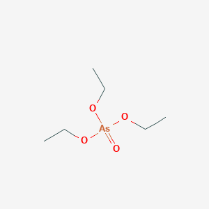 molecular formula C6H15AsO4 B090927 Triethyl arsenate CAS No. 15606-95-8