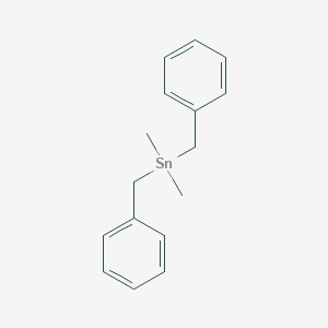 molecular formula C16H20Sn B090928 Dibenzyl(dimethyl)stannane CAS No. 17841-75-7