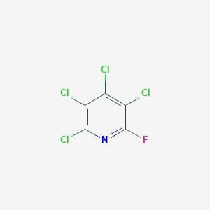 molecular formula C5Cl4FN B090939 2,3,4,5-Tetrachloro-6-fluoropyridine CAS No. 17717-16-7
