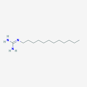 molecular formula C13H29N3 B090949 Dodecylguanidine CAS No. 112-65-2