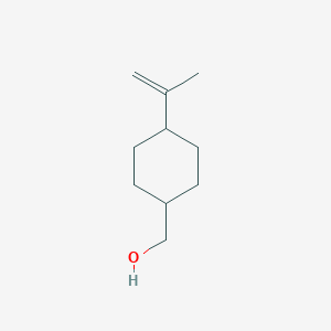 molecular formula C10H18O B090955 (4-prop-1-en-2-ylcyclohexyl)methanol CAS No. 18479-64-6