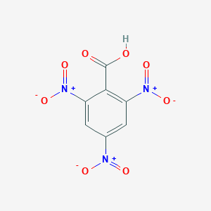 molecular formula C7H3N3O8 B090959 2,4,6-三硝基苯甲酸 CAS No. 129-66-8