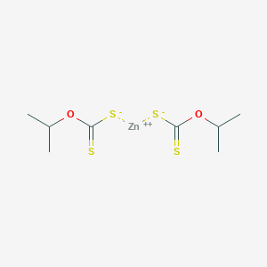 molecular formula C8H14O2S4Zn B090960 Zinc isopropylxanthate CAS No. 1000-90-4