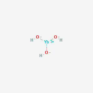 molecular formula H3O3Yb B090983 Ytterbium hydroxide (Yb(OH)3) CAS No. 16469-20-8