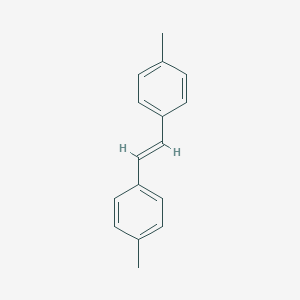 molecular formula C16H16 B090989 4,4'-Dimethyl-trans-stilbene CAS No. 18869-29-9