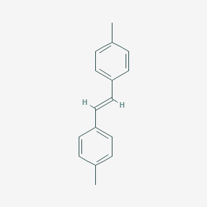 molecular formula C16H16 B090989 (E)-1,2-双（4-甲基苯基）乙烯 CAS No. 18869-29-9