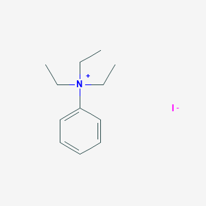 molecular formula C12H20IN B090992 Triethylphenylammonium iodide CAS No. 1010-19-1