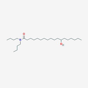 molecular formula C26H53NO2 B091006 N,N-Dibutyl-12-hydroxyoctadecan-1-amide CAS No. 16169-48-5