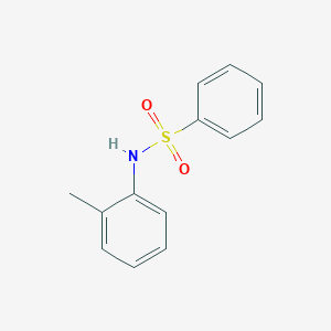 molecular formula C13H13NO2S B091015 Benzenesulfono-o-toluidide CAS No. 18457-86-8