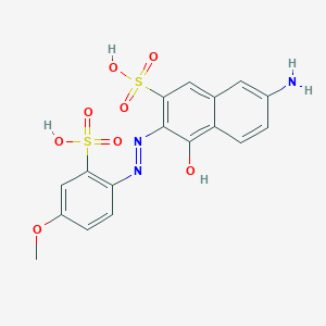 B091017 2-Naphthalenesulfonic acid, 7-amino-4-hydroxy-3-[(4-methoxy-2-sulfophenyl)azo]- CAS No. 16452-06-5
