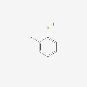 molecular formula C7H8S B091028 2-Methylbenzenethiol CAS No. 137-06-4