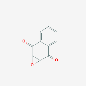 molecular formula C10H6O3 B091034 1a,7a-二氢萘并[2,3-b]环氧烯-2,7-二酮 CAS No. 15448-58-5