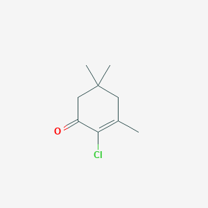 2-Chloro-3,5,5-trimethylcyclohex-2-EN-1-one