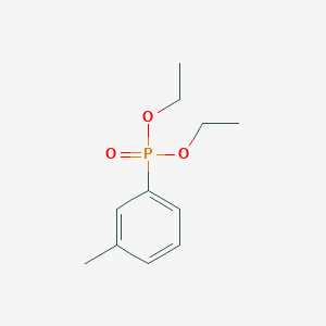 molecular formula C11H17O3P B091049 Diethyl m-tolylphosphonate CAS No. 15286-13-2