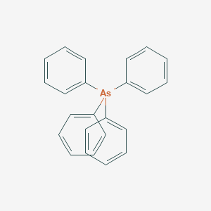 molecular formula C24H20As+ B091060 Tetraphenylarsonium thiocyanate CAS No. 15912-80-8