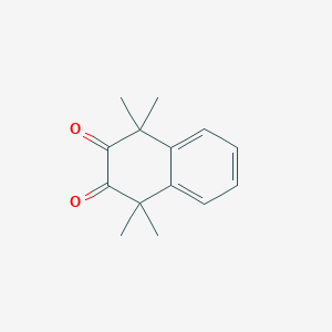 molecular formula C14H16O2 B091067 2,3-Naphthalenedione, 1,4-dihydro-1,1,4,4-tetramethyl- CAS No. 17471-49-7